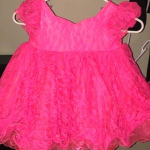 LACE BABYDOLL PAGEANT DRESS